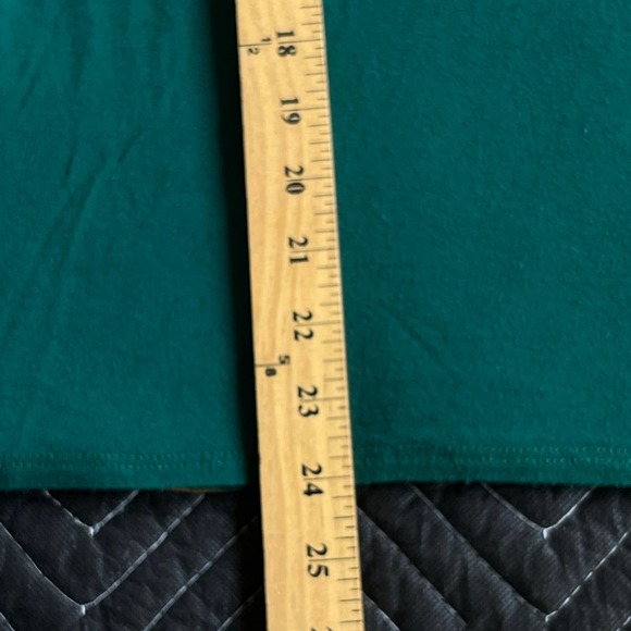 Market & Spruce Top Womens Large Green Floral Paisley Rolltab Blouse - Picture 10 of 10